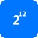 Лого 2^12