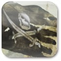 Logo Jolly Roger Pirate Flag Live Wallpaper
