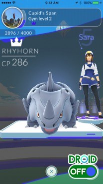 Скриншот Pokémon GO (iOS) №3