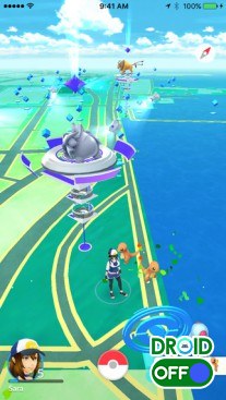 Скриншот Pokémon GO (iOS) №1