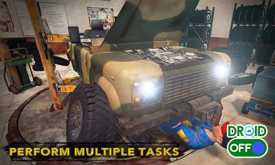 Скриншот US Military Truck Mechanic Sim №3