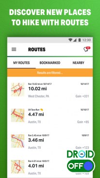 Скриншот Map My Hike+ GPS Hiking №4