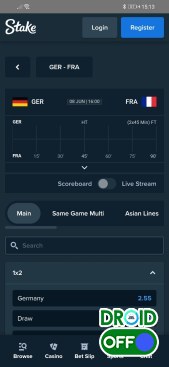 Скриншот Stake №4 Скриншот Stake №4