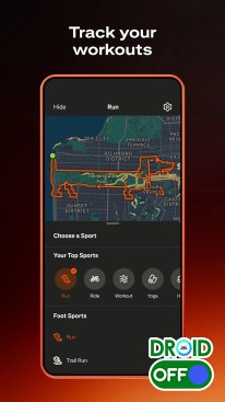 Скриншот Strava: Run, Bike, Walk №1