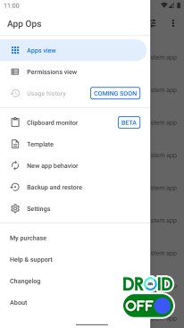 Скриншот App Ops - Permission manager №1 Скриншот App Ops - Permission manager №1