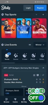 Скриншот Stake №2 Скриншот Stake №2