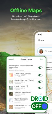 Скриншот Gaia GPS: Offline Trail Maps №2