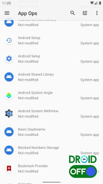 Скриншот App Ops - Permission manager №2 Скриншот App Ops - Permission manager №2