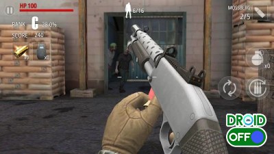 Скриншот Zombie Fire №3