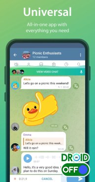 Скриншот iMe: Telegram AI Messenger №3 Скриншот iMe: Telegram AI Messenger №3