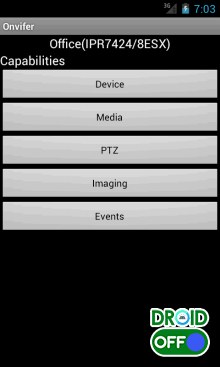 Скриншот Onvier - IP Camera Monitor №4