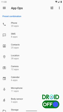 Скриншот App Ops - Permission manager №4 Скриншот App Ops - Permission manager №4