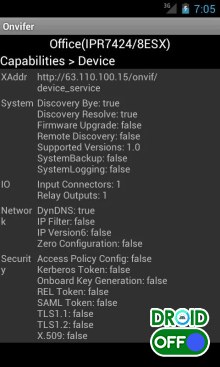 Скриншот Onvier - IP Camera Monitor №5