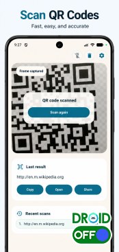 Скриншот QR Scanner №2 Скриншот QR Scanner №2