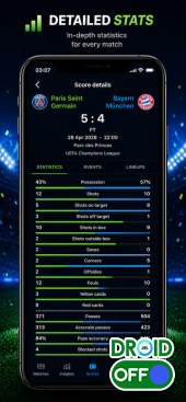 Скриншот Bet Insider №3