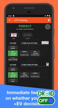 Скриншот Postflop+ GTO Poker Trainer For No Limit Holdem №2