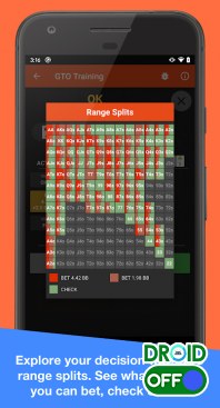 Скриншот Postflop+ GTO Poker Trainer For No Limit Holdem №3