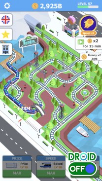 Скриншот Магнат поездов - Железнодорожная империя / Idle Sightseeing Train №2