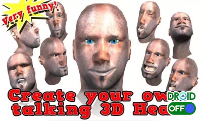 Скриншот Warp My Talking Face: 3D Head №1