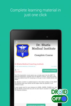 Скриншот Dr Bhatia PG Medical Course [Unlocked] №1