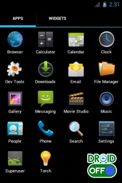 Скриншот ICS For Stock Kernel [Beta2] №2